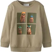 Name it Sweatshirt - NmmVoto - Mermaid/Animals - - 6 år (116) - Sweatshirt