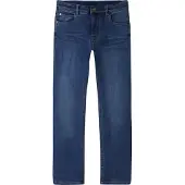 Name It Kids Jeans - NkmRyan - Dark Blue Denim - - 7 år (122) - Jeans