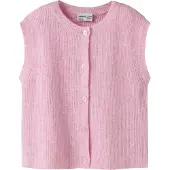 Name It Kids Vest - Strik - NkfOanja - Begonia Pink - - 11-12 år (146-152) - Vest