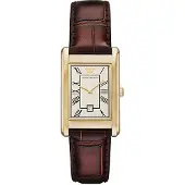 Emporio Armani Dameur AR11665 Beige/Læder