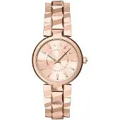 Armani Exchange Dameur AX4408 Audora Rosa guldfarvet/Rosaguldtonet