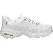 SKECHERS Sneaker low 'D'Lites' rosa guld / hvid
