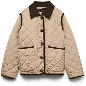 Vero Moda Overgangsjakke beige / choko