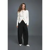 Stradivarius Jacquardvævet Blazer 0-004 Xs