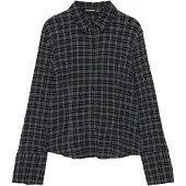 Pull&Bear Bluse antracit / mørkegrå