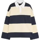 Bershka Shirts navy / pastelgul / hvid