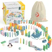Classic World Medinis domino trasa su kliūtimis CLASSIC WORLD 100 vnt
