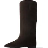 L37 HANDMADE SHOES Boots 'LEAVES ON THE GROUND' brun