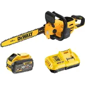 DeWalt Trådløs kædesav 54 volt 45cm - - med 1 batteri 54V 3.0Ah - oplader - DCMCS574X1-QW