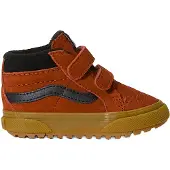 Vans - Mærker - SK8-Mid Reissue V Insulated Bordeaux til UnisexUld - Børnetoj Størrelse 19