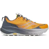 Saucony - Trail løbesko - Xodus Ultra 4 Fuego/Carbon til Unisex - Størrelse 42,5 - Orange