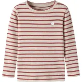 Name It Mini Bluser & t-shirts 'NMFOLYCCA' greige / rød