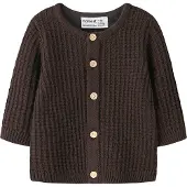Name it Cardigan mørkebrun
