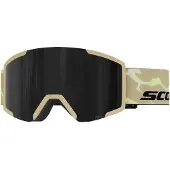 SCOTT - Skibriller - Shield Mojave Beige Amp Black Chrome S3 til Unisex