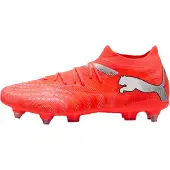 Puma Future 9 Match SG Unleashed - Rød/Hvid/Sort/Silver - Soft Ground (SG), størrelse 41