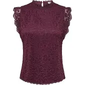 JDY Bluse 'JDYLOTAS' merlot