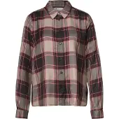 Street One Bluse sand / antracit / pink