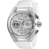TechnoMarine Dameur TM-118130 Sølvfarvet/Gummi Ø40.57 mm
