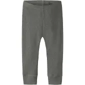 Name it Leggings - Uld/Silke - Rib - NbmWossa - Mulled Basil - - 74 - Leggings - Uld