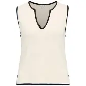Object Viva V-neck Knit ærmeløs T-shirt