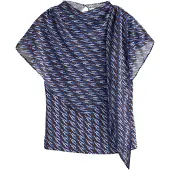 Next Bluse blå / natblå / lyseblå