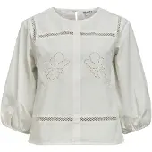 Object Broderet Bluse