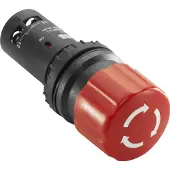 ABB CE3T-10R-02, Knap, Rød, Plast, 30 mm, 73 mm, 30 mm
