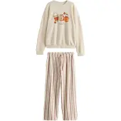 Next Pyjamas creme / ecru / brun / orange