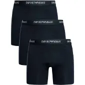 Emporio Armani Emporio Armanitil mænd. EM000261_AF14132 Sæt 3 Boxers Day marine (M), Afslappet, Bomuld, Blå