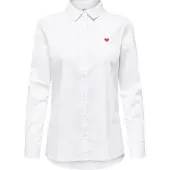 JDY Bluse 'JDYMio' hvid