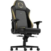 Noblechairs Hero - Stol - ergonomisk - armstøtter - vippe - drejeled - aluminium, polyurethan, velour, memory foam, koldskum, stålramme, veganerlæder (PU) - The Elder Scrolls Online Edition
