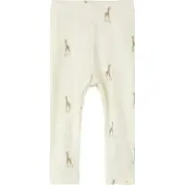 Name it Leggings - Rib - NbnGavo - Turtledove/Giraffe - - 68 - Leggings