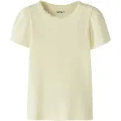 Name it T-shirt - Rib - Noos - NmfKab - Pear Sorbet - - 3 år (98) - T-Shirt
