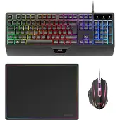 Mars Gaming Mcp124es Gamingmus Tastatur Og Controller Spansk