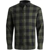 Jack & Jones Gingham Twill Skjorte Med Lange ærmer