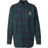 Ralph Lauren Bluse navy / siv / sort