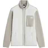 The North Face Sweatjakke 'M YUMIORI FULL ZIP CUMULUS CLOUD' hvid