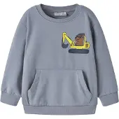 Name it Sweatshirt 'NMMVUGO' natblå / opal / brun / gul