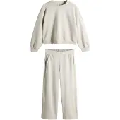 The Set Joggingdragt ecru