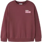 Name It Kids Sweatshirt 'NKFOMONO' lyseblå / cyclam / fuchsia / hvid