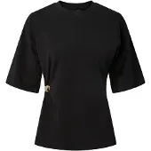 Pieces Pcsigne Knapdetalje T-shirt