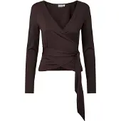Pieces Shirts 'PCESTER WICKEL' brun