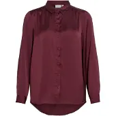 Vila Bluse 'VISofie' bordeaux