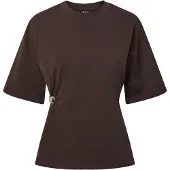 Pieces Pcsigne Knapdetalje T-shirt