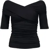 Object Off-shoulder Rynkeeffekt Top