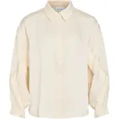 Vila Bluse lysebeige