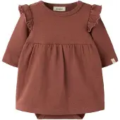 Lil´ Atelier Kjole rustrød