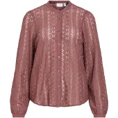Vila Vichikka Blonde Skjorte