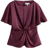 Next Bluse mørkelilla
