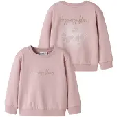 Name it Sweatshirt rosé / hvid